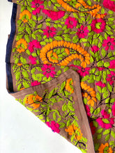 Load image into Gallery viewer, Almond x Orange Mini Georgette Neck Scarf / Wrap