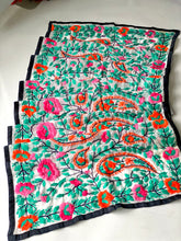 Load image into Gallery viewer, Pink x Orange Mini Georgette Neck Scarf / Wrap