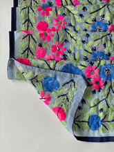 Load image into Gallery viewer, Aqua x Blue Mini Georgette Neck Scarf / Wrap