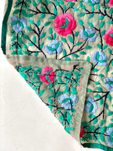 Load image into Gallery viewer, Pink x Grey Mini Georgette Neck Scarf / Wrap