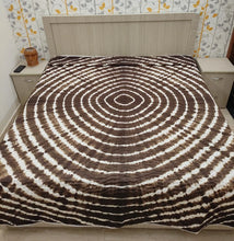 Load image into Gallery viewer, Brown Tie &amp; Dye Kantha Quilt | Lightweight Cotton