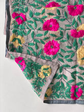 Load image into Gallery viewer, Pink x Cream Mini Georgette Neck Scarf / Wrap