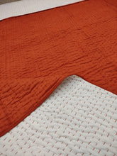 Load image into Gallery viewer, Block Coloured Kantha Quilts | Lightweight Cotton | Multicolour