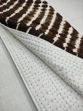 Load image into Gallery viewer, Brown Tie &amp; Dye Kantha Quilt | Lightweight Cotton