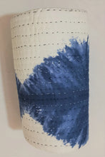 Load image into Gallery viewer, Indigo Shibori Kantha Quilt | Lightweight Cotton