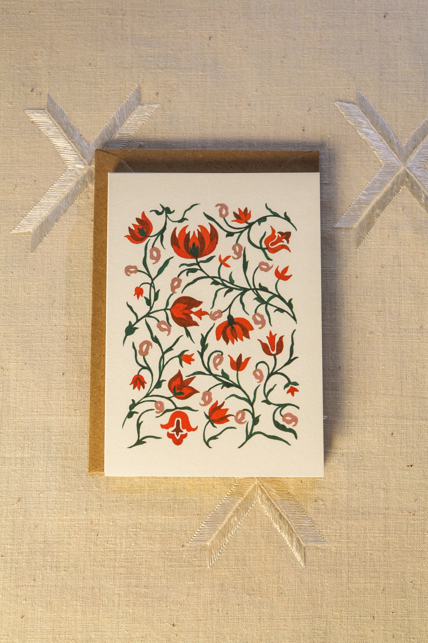 Pack of 5 Greeting Cards PIETRA DURA