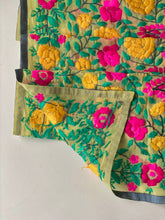 Load image into Gallery viewer, Yellow x Pink Mini Georgette Neck Scarf / Wrap