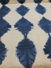 Load image into Gallery viewer, Indigo Shibori Kantha Quilt | Lightweight Cotton