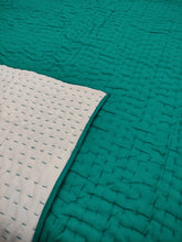 Load image into Gallery viewer, Block Coloured Kantha Quilts | Lightweight Cotton | Multicolour