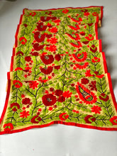 Load image into Gallery viewer, Yellow x Red Mini Georgette Neck Scarf / Wrap