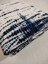 Load image into Gallery viewer, Indigo Shibori Kantha Quilt | Lightweight Cotton