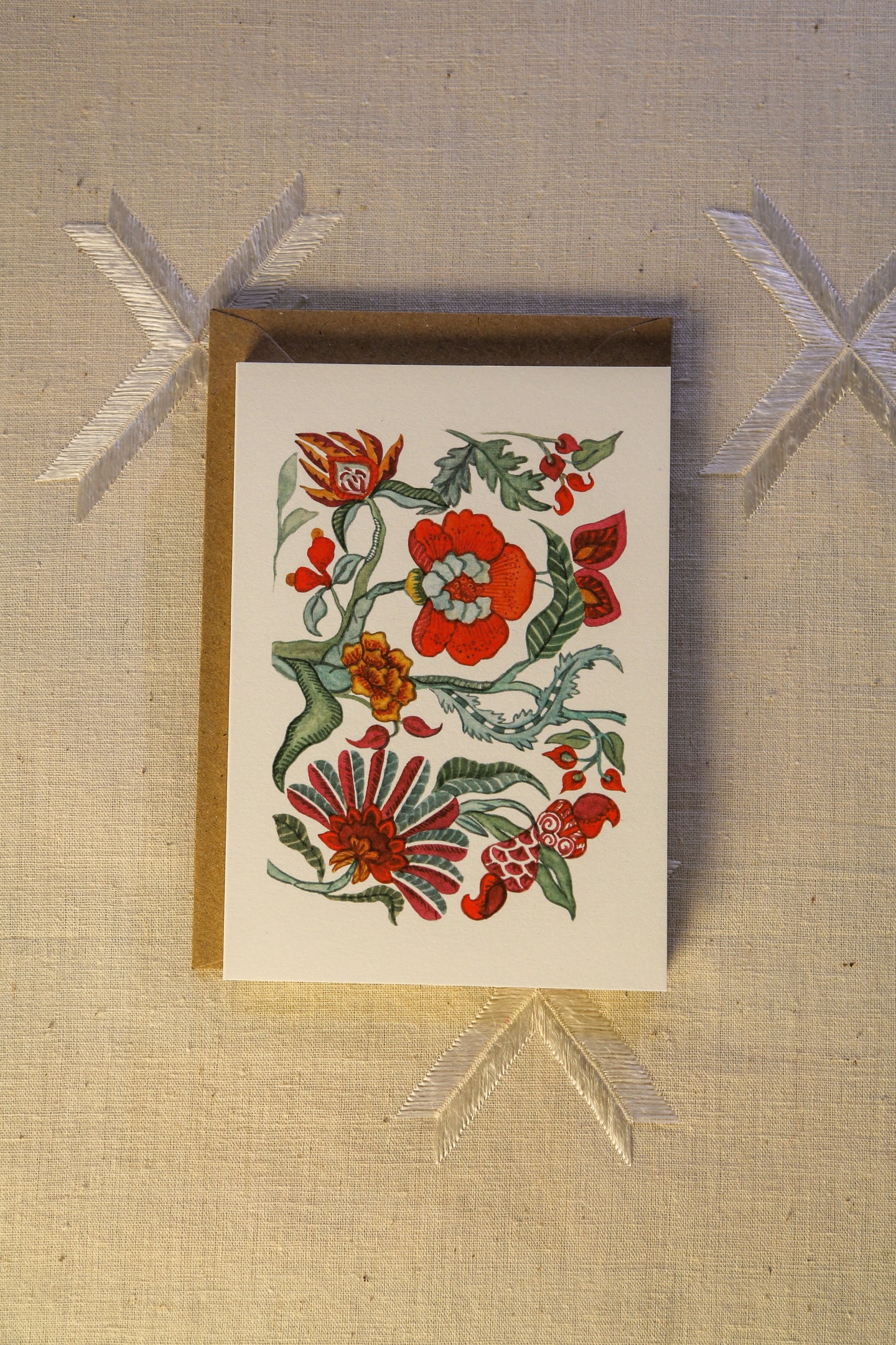 Pack of 5 Greeting Cards GARDENS OF MYTH