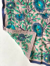 Load image into Gallery viewer, Teal x Grey Mini Georgette Neck Scarf / Wrap
