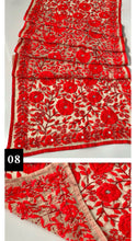 Load image into Gallery viewer, Mini Handmade Georgette Scarves / Wrap ~ Multiple Colours