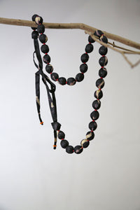 Zero Waste Shibori x Itajime Statement Necklaces in Silk Varieties | Gift Ideas for Her