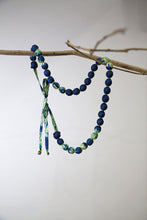 Load image into Gallery viewer, Zero Waste Shibori x Itajime Statement Necklaces in Silk Varieties | Gift Ideas for Her