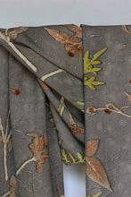 Load image into Gallery viewer, Green Botanical Print Scarf | Indigenous Cotton | Handwoven &amp; Naturally Dyed - 0002C-SY-HT