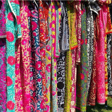 Load image into Gallery viewer, Mini Handmade Silk Scarves / Wrap ~ Multiple Colours