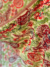 Load image into Gallery viewer, Yellow x Red Pink Handmade Sheer Chiffon Wrap / Throw - C050