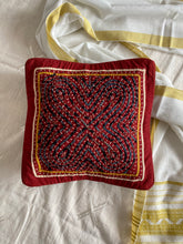 Load image into Gallery viewer, Rabari Appliqué Technique Cushion Cover | Kala Cotton | by Sarjaniben Bhacha