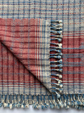 Load image into Gallery viewer, Local Wool Handwoven Hand Spun &amp; Hand Dyed Desi Wool Shawl, Kutch