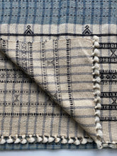 Load image into Gallery viewer, Local Wool Handwoven Hand Spun &amp; Hand Dyed Desi Wool Shawl, Kutch