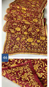 Mini Handmade Silk Scarves / Wrap ~ Multiple Colours