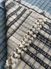 Load image into Gallery viewer, Local Wool Handwoven Hand Spun &amp; Hand Dyed Desi Wool Shawl, Kutch