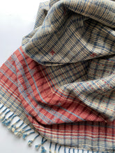 Load image into Gallery viewer, Local Wool Handwoven Hand Spun &amp; Hand Dyed Desi Wool Shawl, Kutch