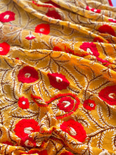 Load image into Gallery viewer, Dual Tone x Yellow Large Handmade Sheer Georgette Wrap / Throw - B097