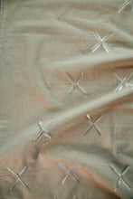 Load image into Gallery viewer, 100% Handwoven Raw Cotton Phulkari Shawl | Throw Large with Pure Silk Hand Embroidery