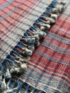 Local Wool Handwoven Hand Spun & Hand Dyed Desi Wool Shawl, Kutch