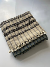 Load image into Gallery viewer, Local Wool Handwoven Hand Spun &amp; Hand Dyed Desi Wool Shawl, Kutch