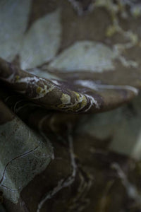 Forest Blue Botanical Print Scarf | Indigenous Cotton | Handwoven & Naturally Dyed - 0013B-SY-HT