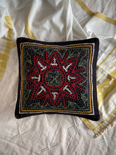 Load image into Gallery viewer, Large Rabari Appliqué Technique Cushion Cover | Kala Cotton | by Ratiben Sakra