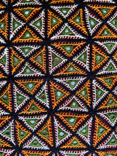 Load image into Gallery viewer, Maroon Rabari Hand Embroidered Cushion Cover | Heavyweight Kala Cotton | by Lachuben Raja